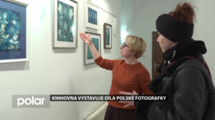 Karvinská knihovna vystavuje díla polské fotografky, jsou plné emocí v modré barvě