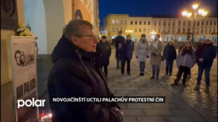 Novojičínští uctili Palachův protestní čin
