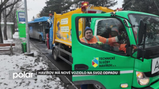 V hůře dostupných oblastech Havířova pomůže ve svozu odpadu nové vozidlo