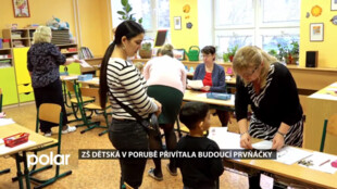 ZŠ Dětská přivítala budoucí prvňáčky. Zápisy se konají také do přípravných tříd
