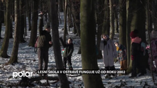 Lesní škola v Ostravě funguje už téměř čtvrtstoletí. Děti jsou z učení v přírodě nadšené