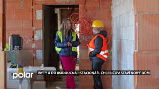 V Chlebičově na Opavsku staví nový dům. Vzniknou v něm byty i komunitní centrum