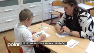ZŠ Dětská přivítala budoucí prvňáčky. Zápisy se konají také do přípravných tříd