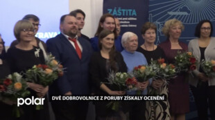 Dvě dobrovolnice z Poruby získaly ocenění