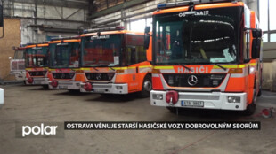 Ostrava nabídla starší hasičské vozy okolním obcím. Tři pojedou také do partnerského Gaziantepu