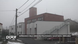 V ostravských Heřmanicích slavnostně otevřeli novou hasičskou zbrojnici, má zlepšit zázemí i akceschopnost místních dobrovolných hasičů