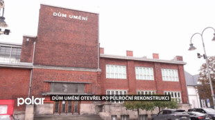 Rekonstrukce návštěvnického zázemí Domu umění v Ostravě je u konce. Galerie se tak znovu otevřela po půlroční pauze