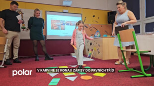I v Karviné se konají zápisy do prvních tříd, ve školách sázejí i na alternativní výukové prvky