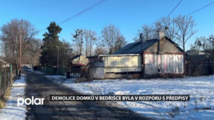 Ostravský magistrát rozhodl. Demolice pěti finských domků v osadě Bedřiška byla proti předpisům