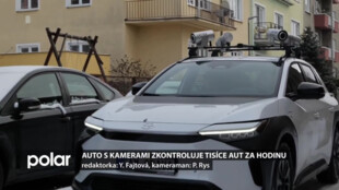 Kontrola parkování v Opavě zrychlila. Auto s kamerami na střeše zkontroluje tisíce aut za hodinu
