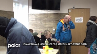 Zima zahnala lidi z ulice pod střechu novojičínského azylového domu