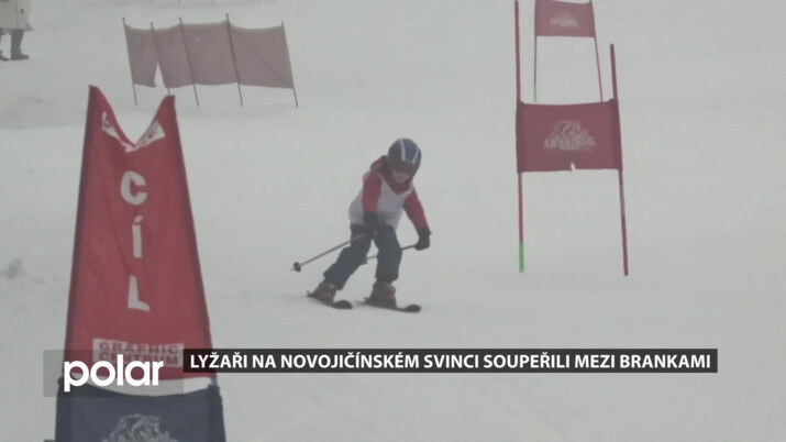 Lyžaři na novojičínském Svinci soupeřili mezi brankami