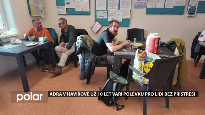 ADRA v Havířově už 10 let vaří polévku pro osoby bez přístřeší, klienti Nízkoprahového centra si je pochvalují