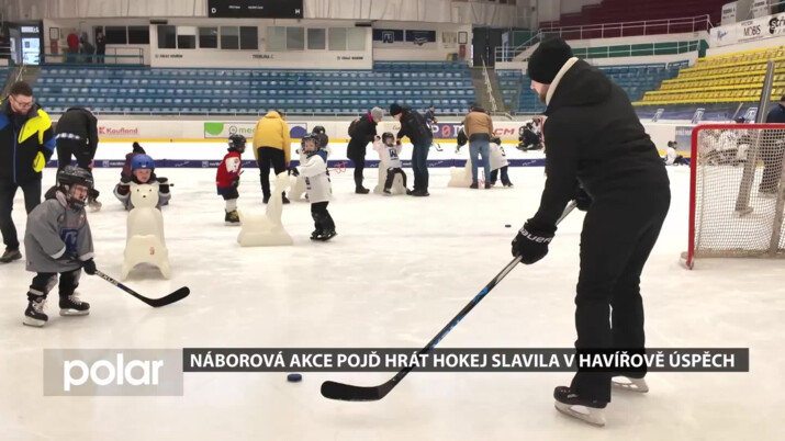 Malí bruslaři v Havířově oblékli dresy slavných hokejistů v rámci Týdne hokeje