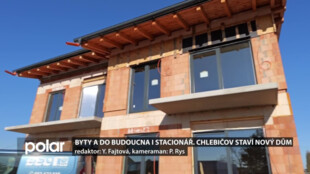 Byty a do budoucna i stacionář. Chlebičov staví nový dům