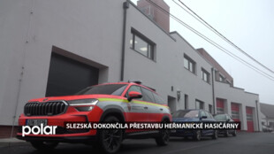 Slezská Ostrava dokončila přestavbu heřmanické hasičárny, stála 51 milionů