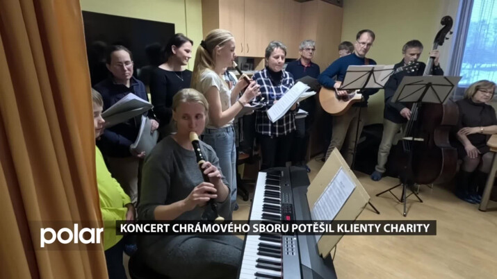 Koncert chrámového sboru potěšil klienty Charity