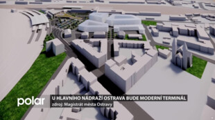 U Hlavního nádraží v Ostravě bude moderní terminál