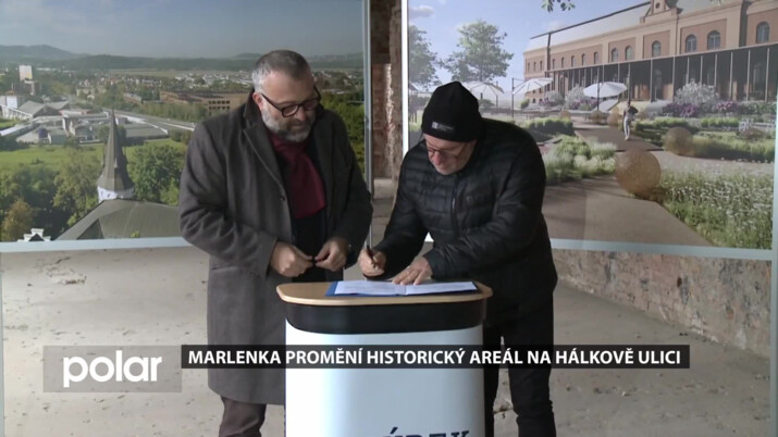 Marlenka zrekonstruuje bývalý textilní areál