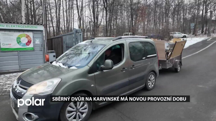 Sběrný dvůr na Karvinské má novou provozní dobu