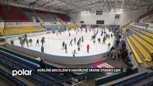 O veřejné bruslení je v Havířově enormní zájem