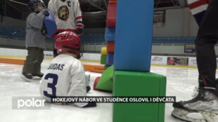 Hokejový nábor ve Studénce oslovil i děvčata