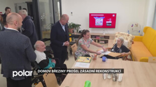Domov Březiny prošel zásadní rekonstrukcí, klienty přijímá už od věku 55 let