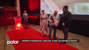 Havířov poděkoval dárcům, kteří zachraňují životy