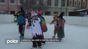 Karneval na ledě přímo v centru bruntálského náměstí