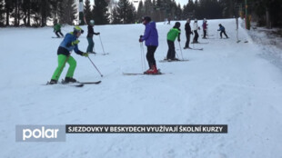 Školní lyžařské kurzy využívají sjezdovky v Beskydech, žáky ale vysílají i do Tater nebo Alp