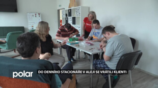 Do Denního stacionáře V Aleji se po jeho zdařilé rekonstrukci vrátili klienti