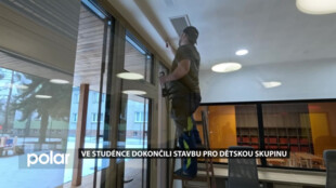 Ve Studénce dokončili stavbu pro dětskou skupinu, zápis bude na konci března