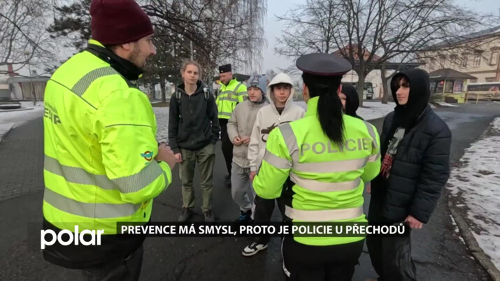Prevence má smysl, proto je policie zase u přechodů