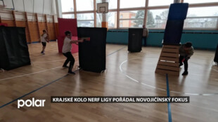 Krajské kolo Nerf ligy pořádal novojičínský Fokus