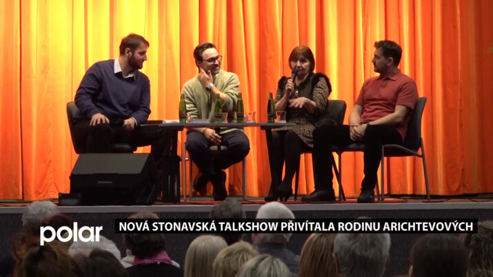 Nová stonavská talkshow přivítala rodinu Arichtevových