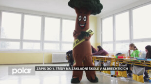 Albrechtická základní škola otevřela brány novým školákům.
