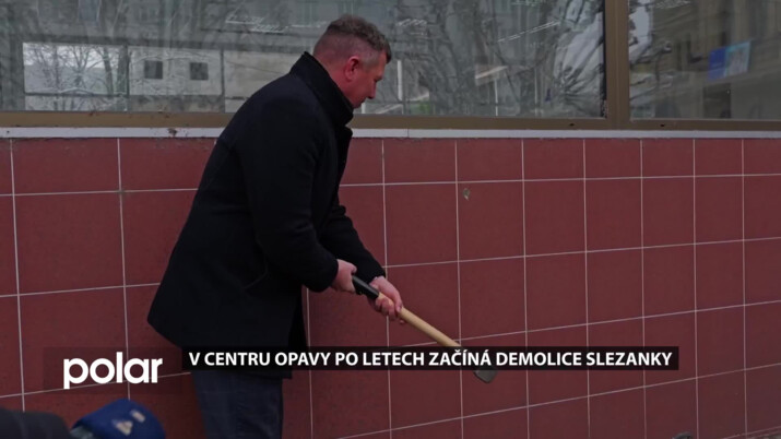 Část Slezanky zmizí. V centru Opavy začíná dlouho očekávaná demolice problematického objektu