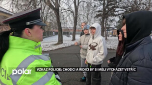 Vzkaz policie: Chodci a řidiči by si měli vycházet vstříc