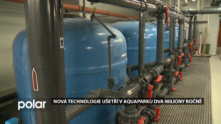 Aquapark na Olešné zavedl novou technologii, ušetří miliony