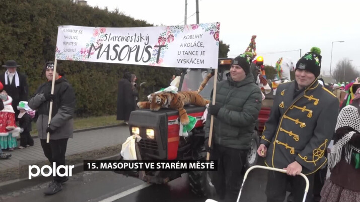 Rekordní, již 15. velký Masopust ve Starém Městě