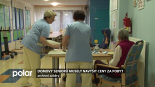 Domovy seniorů musely navýšit ceny za pobyt