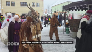 Masopustní průvod procházel opět frýdlantským náměstím