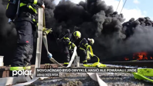 Novojičínsko bylo obvyklé, hasiči ale pomáhali i jinde