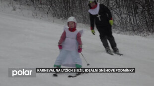 Karneval na lyžích na Svinci si užil ideální sněhové podmínky