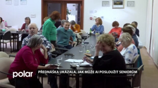 Přednáška ukázala, jak může AI posloužit seniorům
