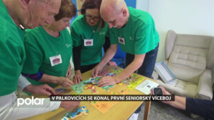 V Palkovicích se konal první Seniorský víceboj