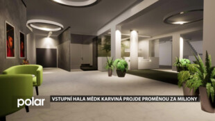 Vestibul Městského domu kultury Karviná projde modernizací. Stávající podoba už nestačí