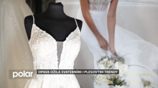 Svatební veletrh v Opavě nabídl inspiraci pro snoubence i plesovou sezónu