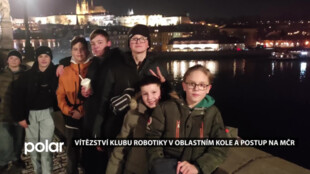 Bruntálský Klub robotiky při 1. ZŠ zvítězil v oblastní robotické soutěži a postoupil na MČR