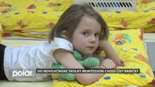 Do novojičínské školky Montessori chodí číst aktivní babičky